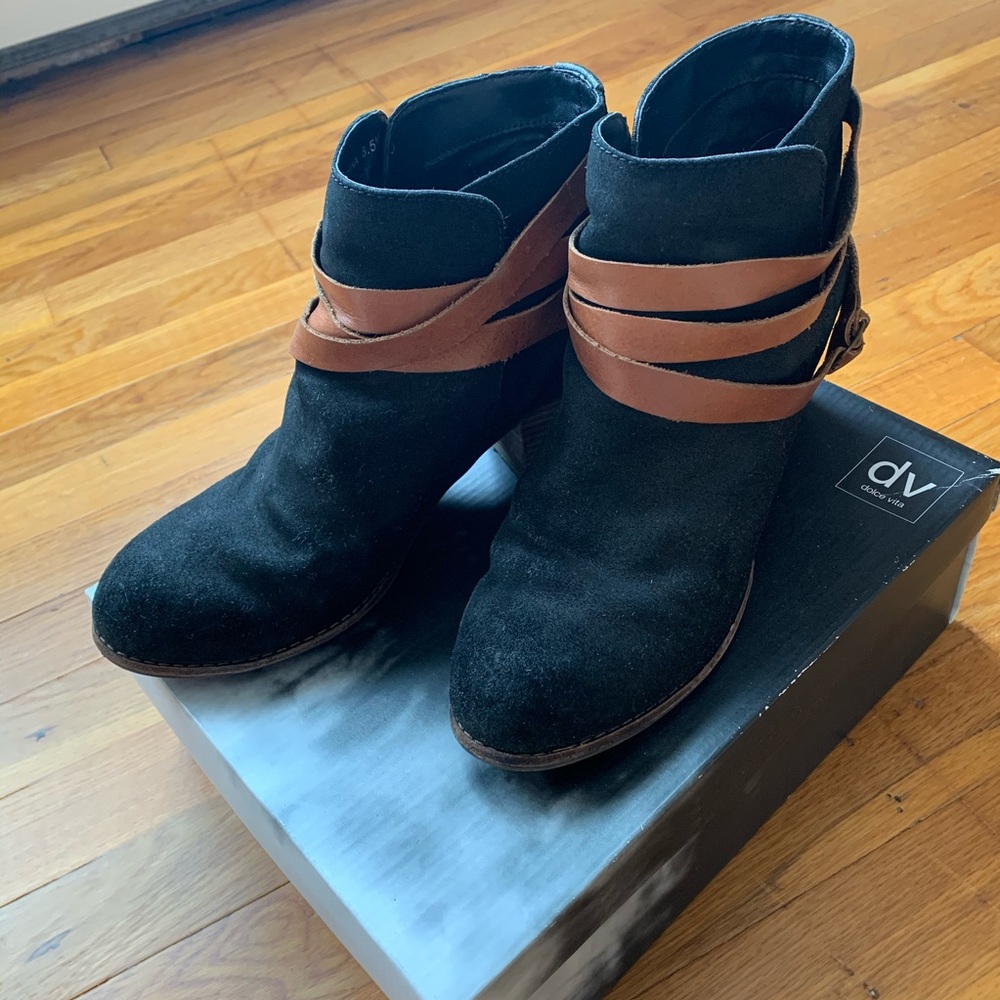 Dolce Vita suede ankle boots